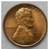 1937 D Lincoln Wheat Cent