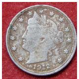 1912 Liberty Head Nickel - grainy