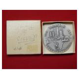 1968 Illinois .999 Silver Medal 4.1oz Bullion
