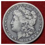 1880 CC Morgan Silver Dollar