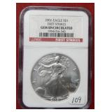 2006 Silver Eagle 1oz NGC Gem UNC