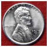 1943 S Steel Lincoln Cent