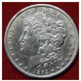 1892 CC Morgan Silver Dollar Coin