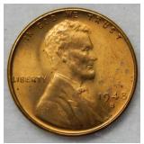 1948 S Lincoln Wheat Cent