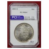 1883 O Morgan Silver Dollar ***