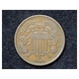 1865 Two Cent Piece