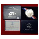 2008 UNC Bald Eagle Silver Dollar