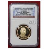 2012 S Cleveland 1st Term President $1 NGC PF70 UC