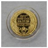1/200oz .9999 Gold Bullion "Sugar Skull"