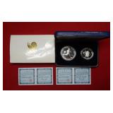 1986 China Olympic Silver Coins