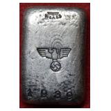 1939 Germany 39.1grams of .999 Silver Bullion Bar