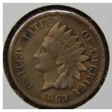 1863 Indian Head Cent