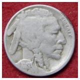 1918 S Buffalo Nickel