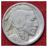 1917 D Buffalo Nickel