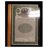 $1000 Prussia Electric Company Bond