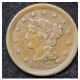 1852 Large Cent