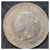 1882 Canada Large Cent
