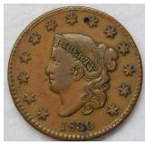 1830 Large Cent