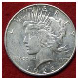 1926 S Peace Silver Dollar