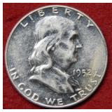 1952 Franklin Silver Half - proof