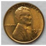 1937 S Lincoln Wheat Cent