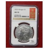 2023 Morgan Silver Dollar NGC MS70