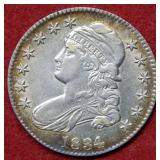 1834 Bust Silver Half