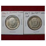 1946 S & 1947 Booker T Washington Comm Halfs