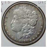 1878 Morgan Silver Dollar 7/8 Tail Feathers