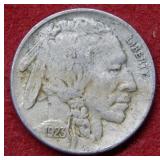 1923 Buffalo Nickel - grainy