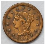 1856 Large Cent - cleaned