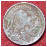 1916 Buffalo Nickel - dark