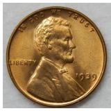 1939 Lincoln Wheat Cent