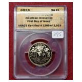 2019 S Georgia Innovation Dollar ANACS PR70 DCAM