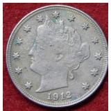 1912 D Liberty Head Nickel