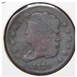 1829 Bust Half Cent