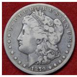 1879 CC Morgan Silver Dollar