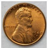 1948 D Lincoln Wheat Cent