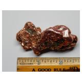 Large Natural Copper Nugget