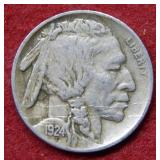1924 Buffalo Nickel