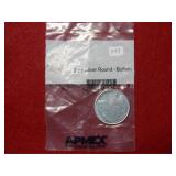 1/2oz .999 Silver Buffalo Bullion Round - sealed