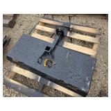 Heavy Duty Gooseneck &  Receiver Hitch with Chain