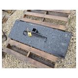 Heavy Duty Â½ Moon gusseted  Receiver Hitch with C