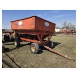 Ficklin 435 gravity box on E-Z trail gear