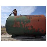 500 gallon diesel tank w/pump