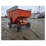 Gravity Box on Gehl running gear