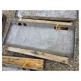 Solid Full Weldable Quick Attach Blank Plates