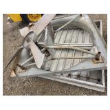 4' barn fan w/ louver