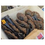 (16) No till coulters