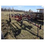 H&S Bi-Fild 12 Wheel Rake